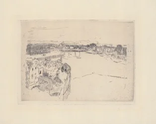 Dieppe Harbour, c.1885